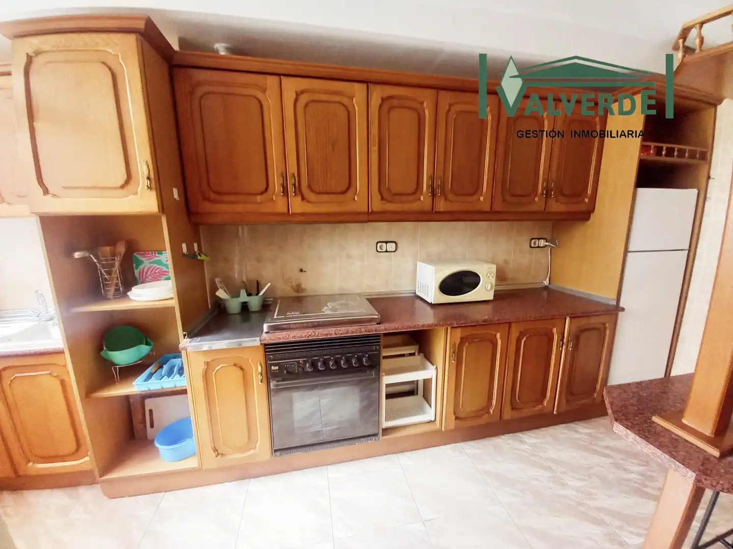 Cocina de Apartamento de alquiler en Centro