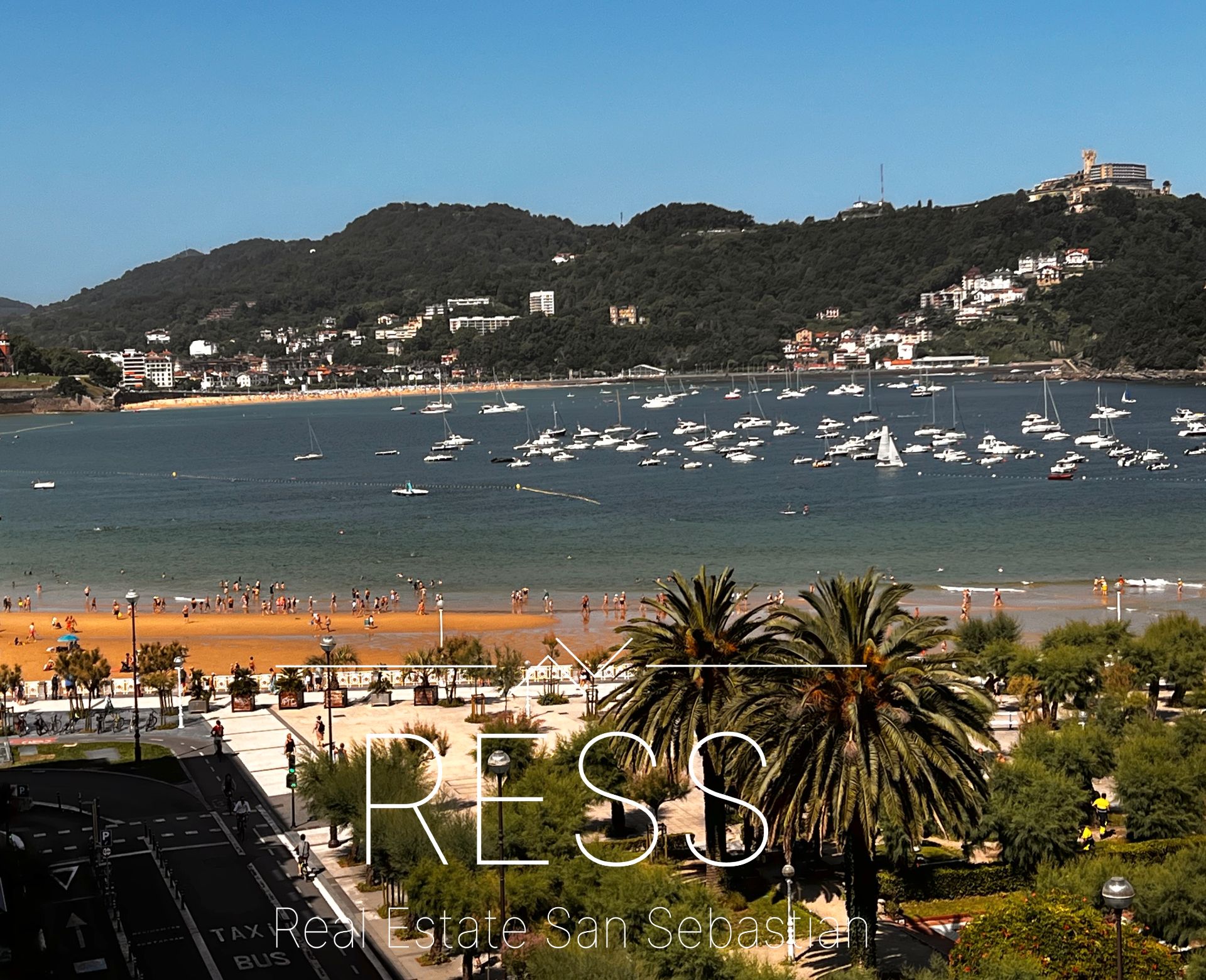 Vista exterior de Pis en venda en Donostia - San Sebastián  amb Calefacció, Terrassa i Forn