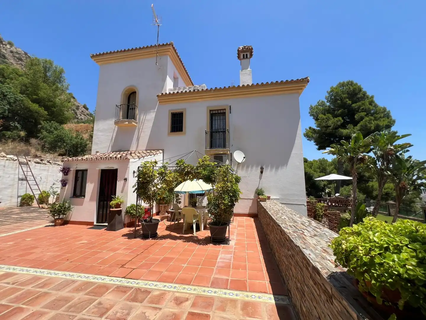 Exterior view of Houses for sale in Málaga  with Air Conditioner, Heating and Private garden
