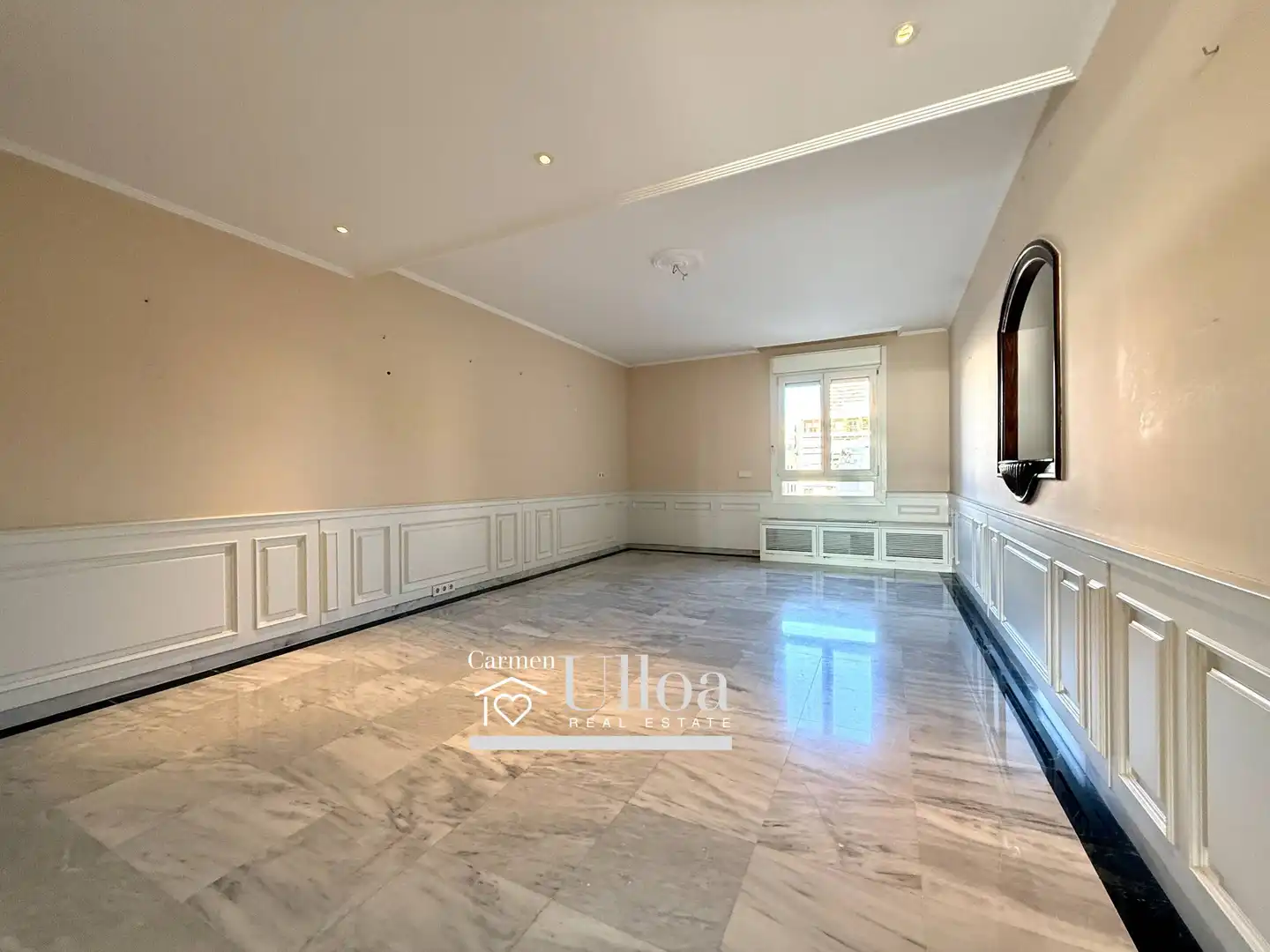 Sala d'estar de Apartament en venda en Alicante / Alacant amb Aire condicionat, Calefacció i Jardí privat
