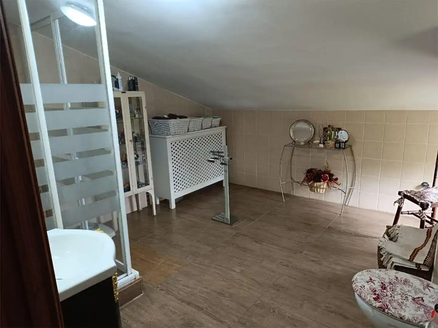 Bany de Casa adosada en venda en Cortegana amb Jardí privat, Traster i Piscina