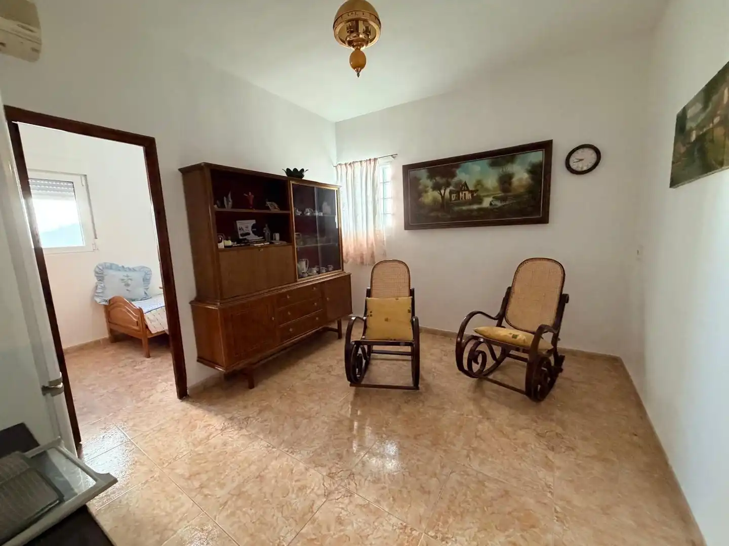 Sala de estar de Piso en venta en Albaida con Terraza, Trastero y Amueblado