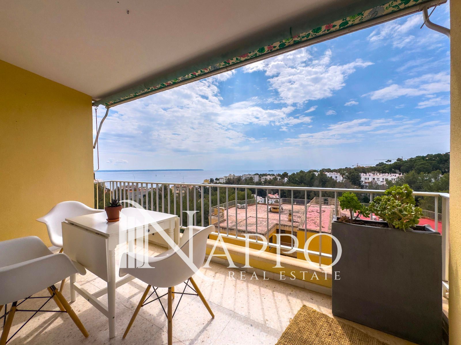 Balcony of Flat to rent in  Palma de Mallorca  with Air Conditioner, Heating and Terrace