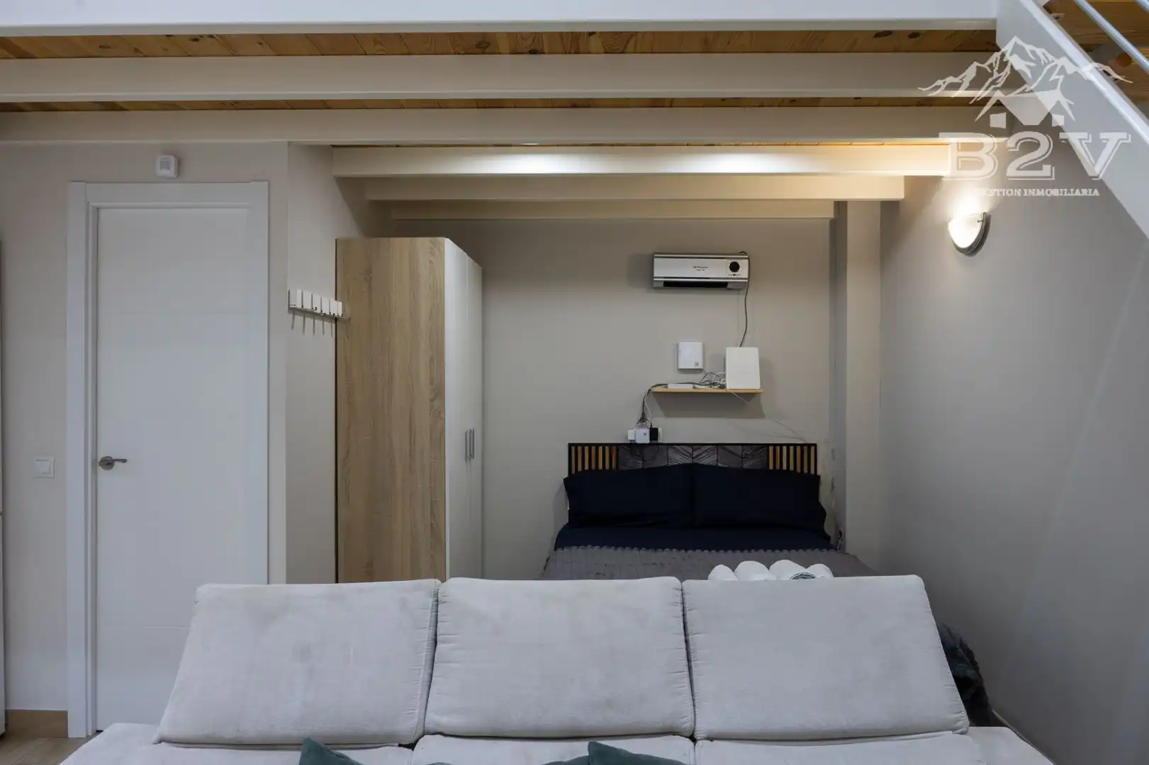 Sala de estar de Estudio en venta en Hortaleza