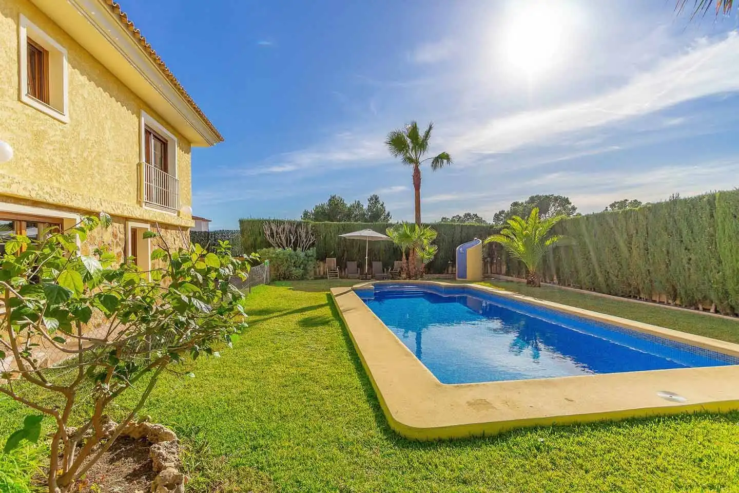 Jardí de Casa o xalet en venda en La Nucia amb Jardí privat i Piscina
