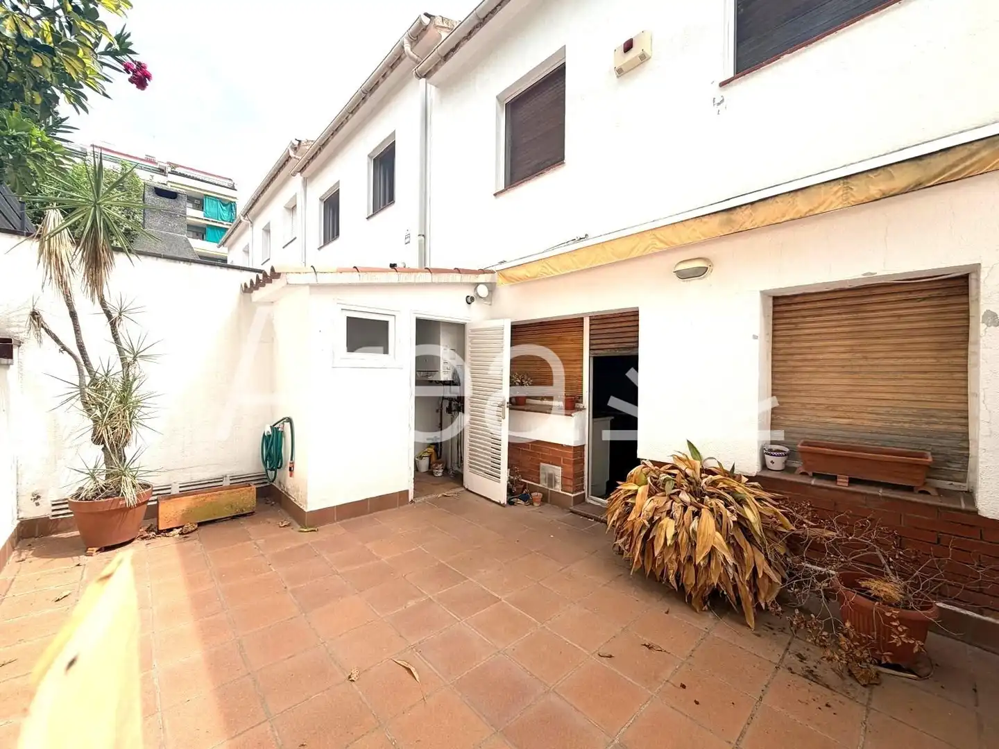 Vista exterior de Casa adosada en venda en Premià de Mar amb Jardí privat