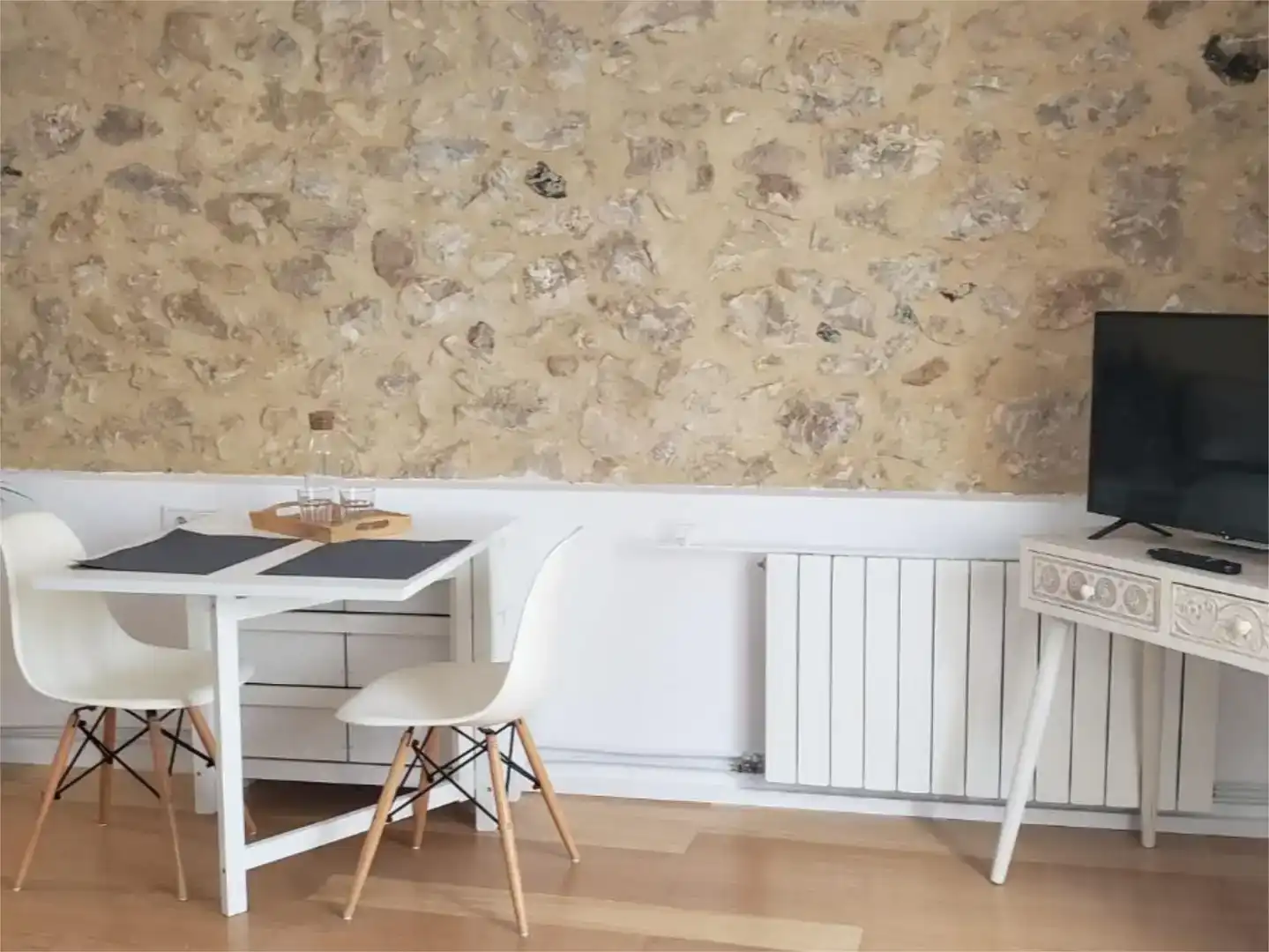 Esszimmer von Wohnung zur Miete in Altea mit Klimaanlage, Parkett und Möbliert
