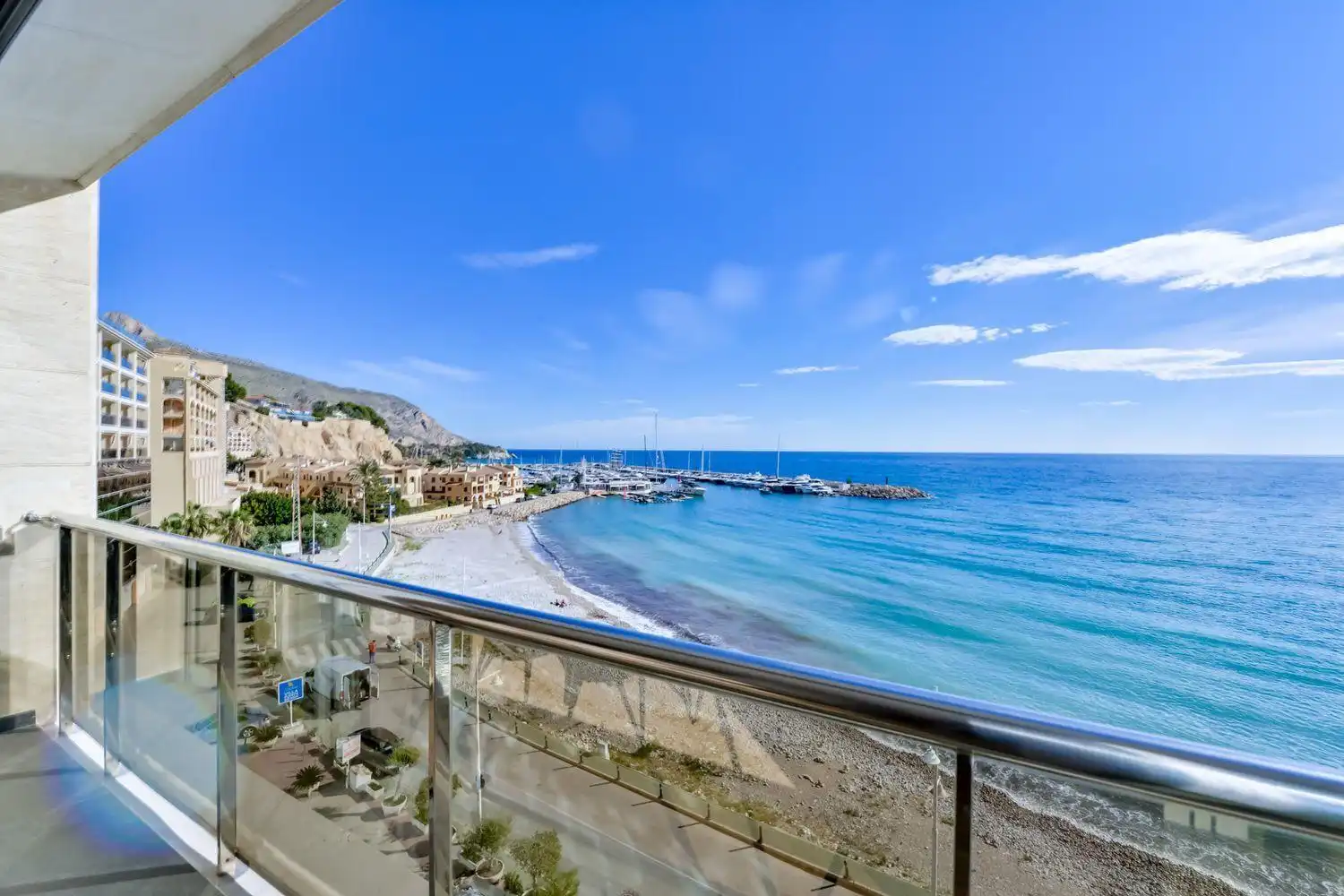 Exterior view of Duplexes for sale in Altea  with Air Conditioner and Swimming Pool