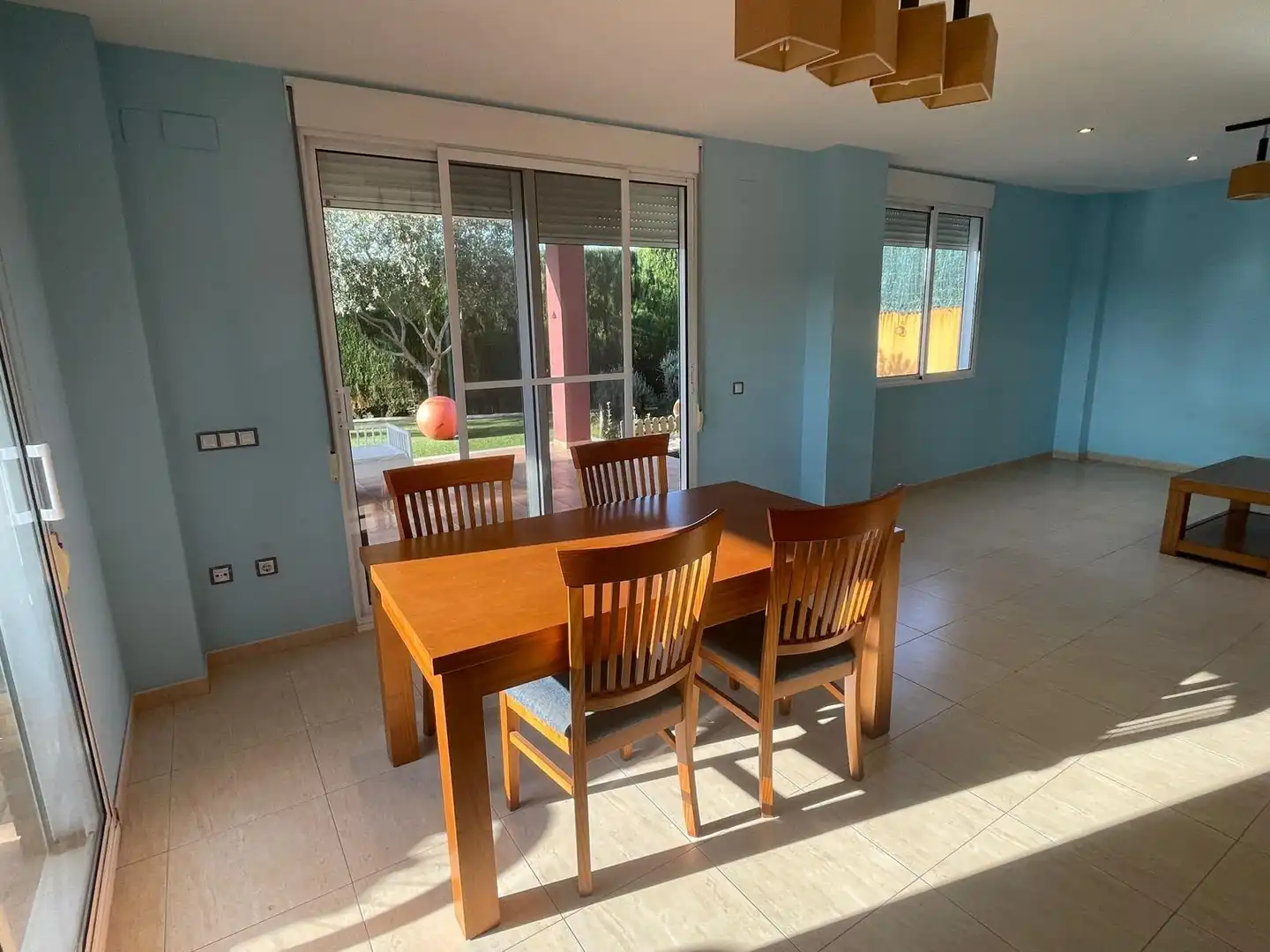 Dining room of Houses for sale in Castellón de la Plana / Castelló de la Plana  with Private garden, Terrace and Storage room