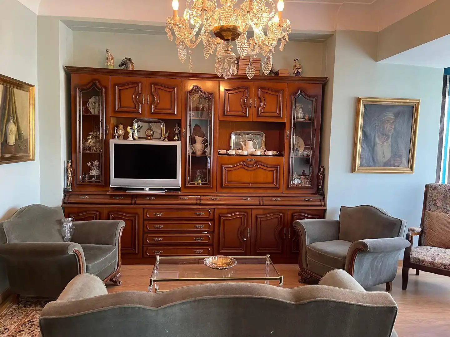 Sala d'estar de Pis en venda en Madrid amb Aire condicionat i Calefacció