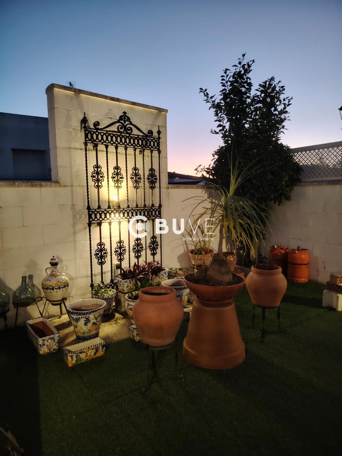 Terrassa de Casa adosada en venda en Almadén de la Plata amb Terrassa