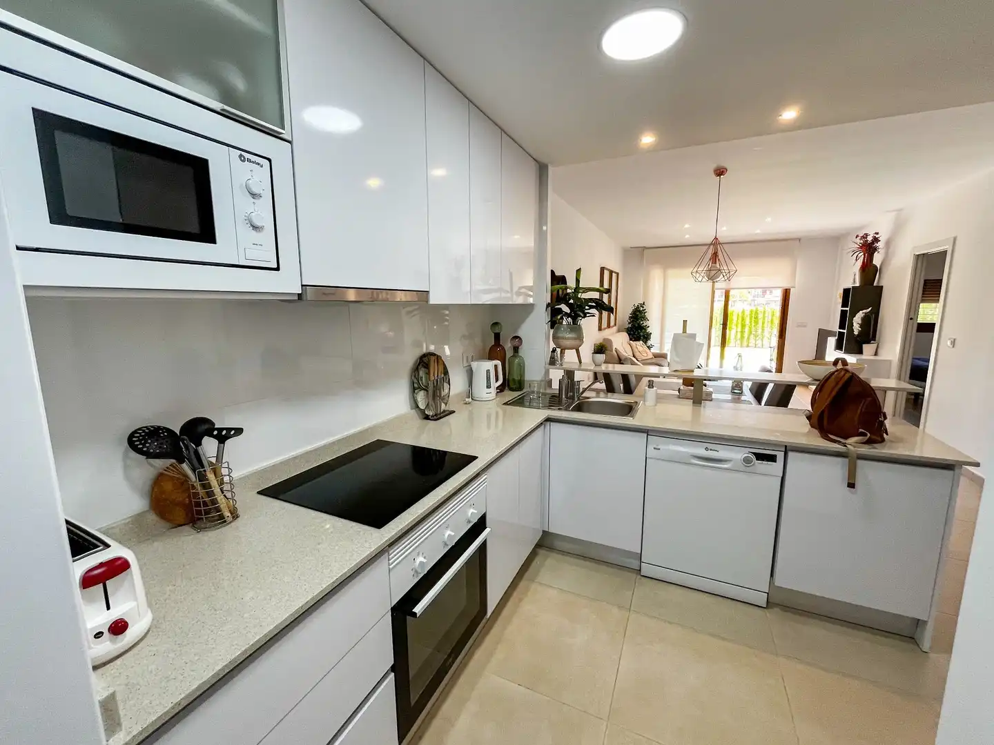 Kitchen of Apartments for rent in Orihuela  with Air Conditioner, Terrace and Furnished