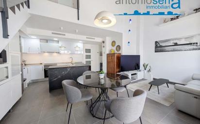 Kitchen of Attic for sale in  Valencia Capital  with Air Conditioner, Terrace and Storage room