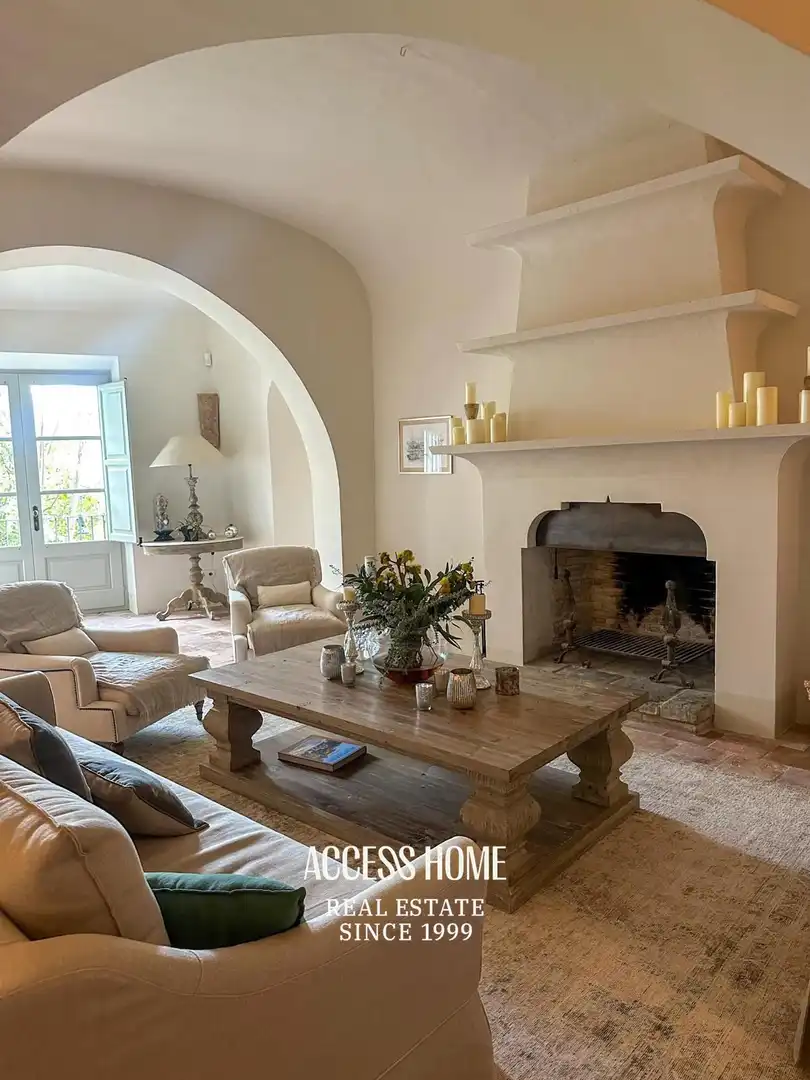 Sala de estar de Casa o chalet en venta en Cruïlles, Monells I Sant Sadurní de L'Heura con Calefacción, Jardín privado y Terraza