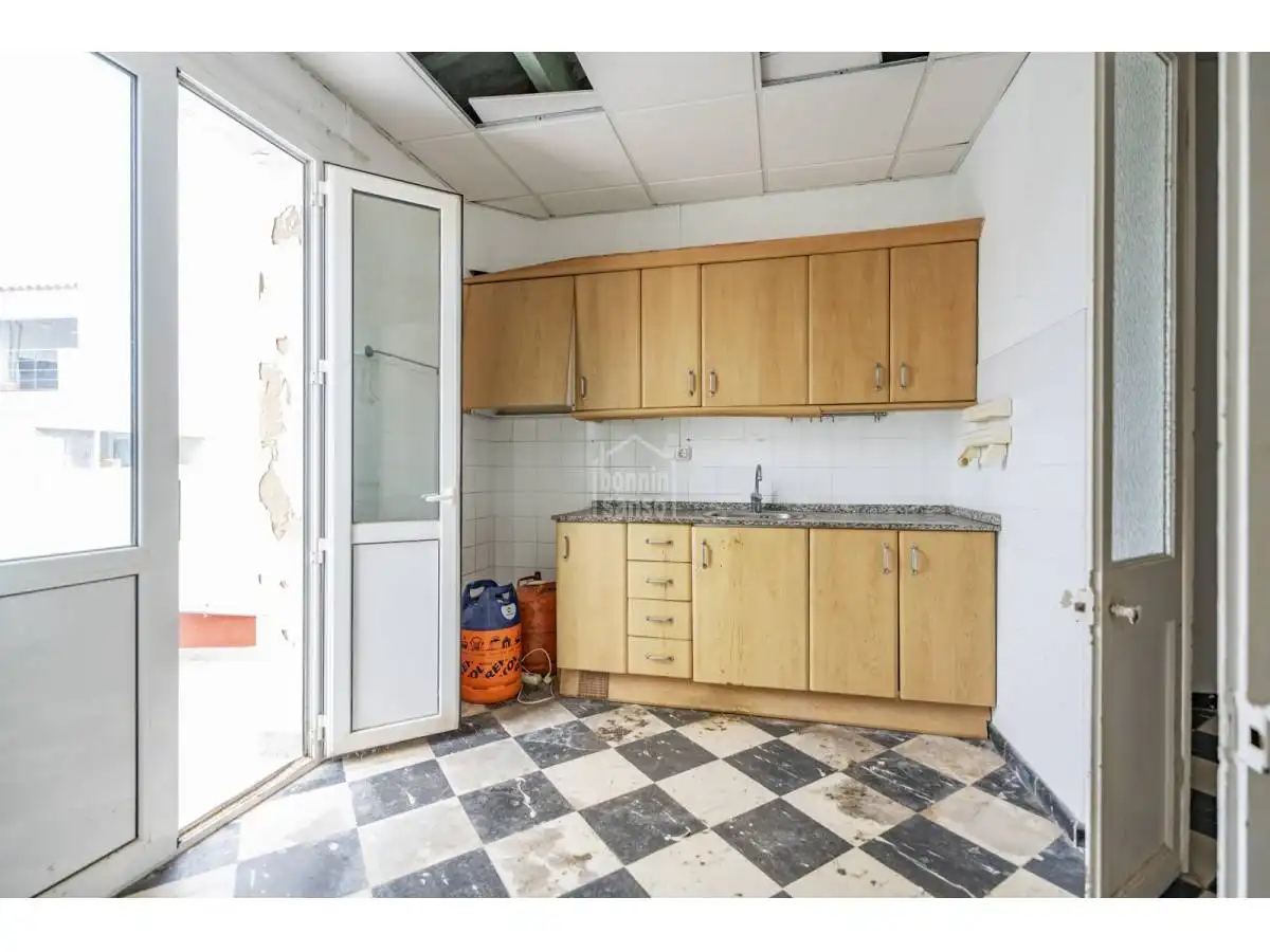 Cuina de Apartament en venda en Maó - Mahón amb Terrassa