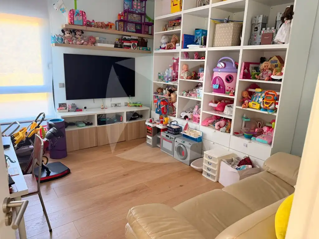 Sala de estar de Casa o chalet en venta en Badajoz con Aire acondicionado, Terraza y Piscina