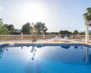 Swimming pool of House or chalet for sale in Jávea / Xàbia  with Air Conditioner, Terrace and Swimming Pool