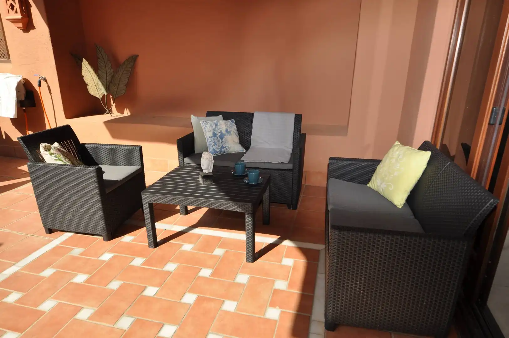 Terrasse von Dachboden zur Miete in Estepona mit Klimaanlage, Heizung und Terrasse