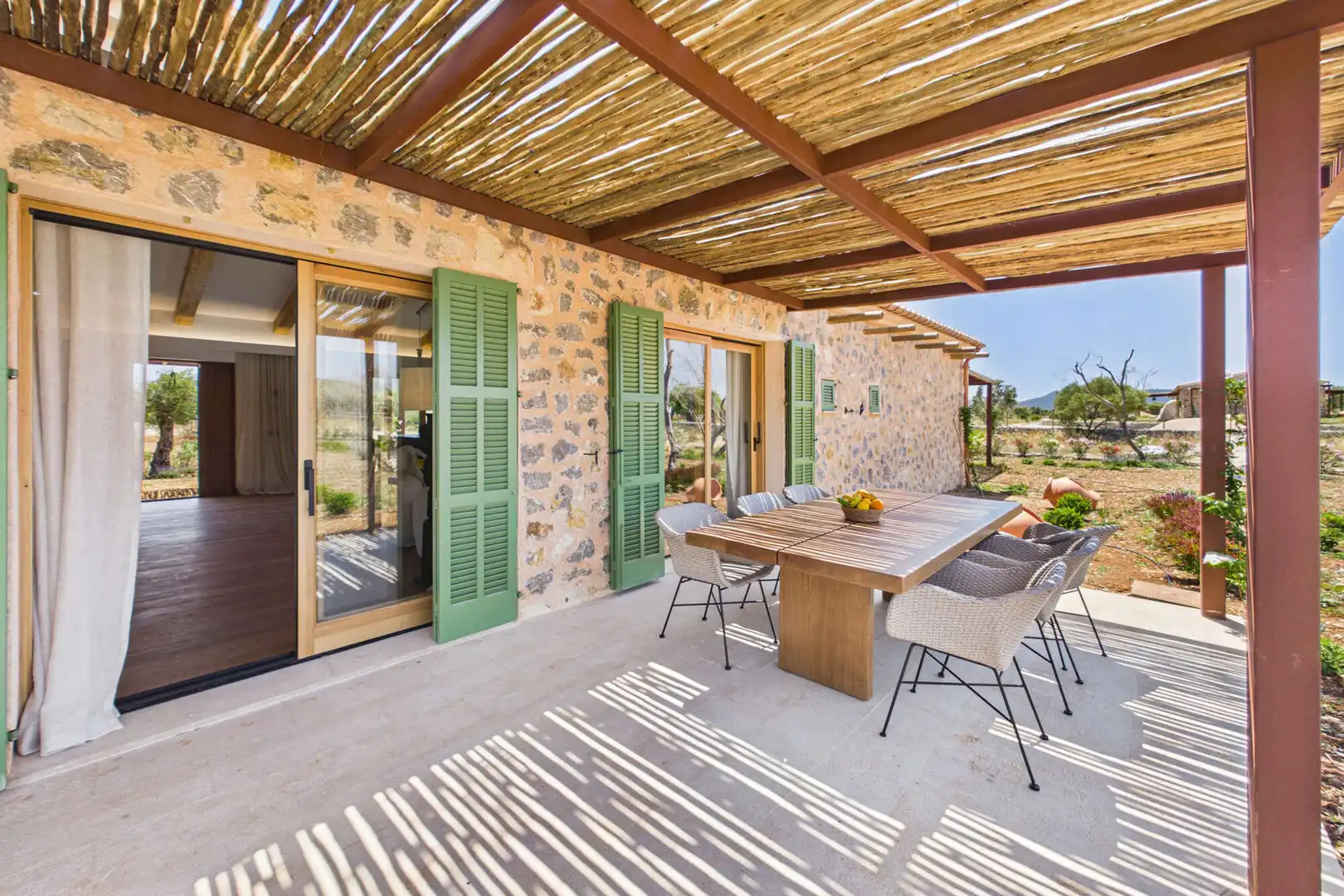 Terrace of Country homes for sale in Capdepera  with Air Conditioner, Heating and Parquet flooring