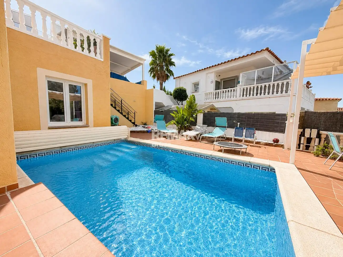 Swimming pool of Houses for sale in Roses  with Air Conditioner, Heating and Private garden