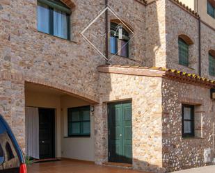 Exterior view of Single-family semi-detached for sale in Torroella de Fluvià  with Air Conditioner, Heating and Terrace