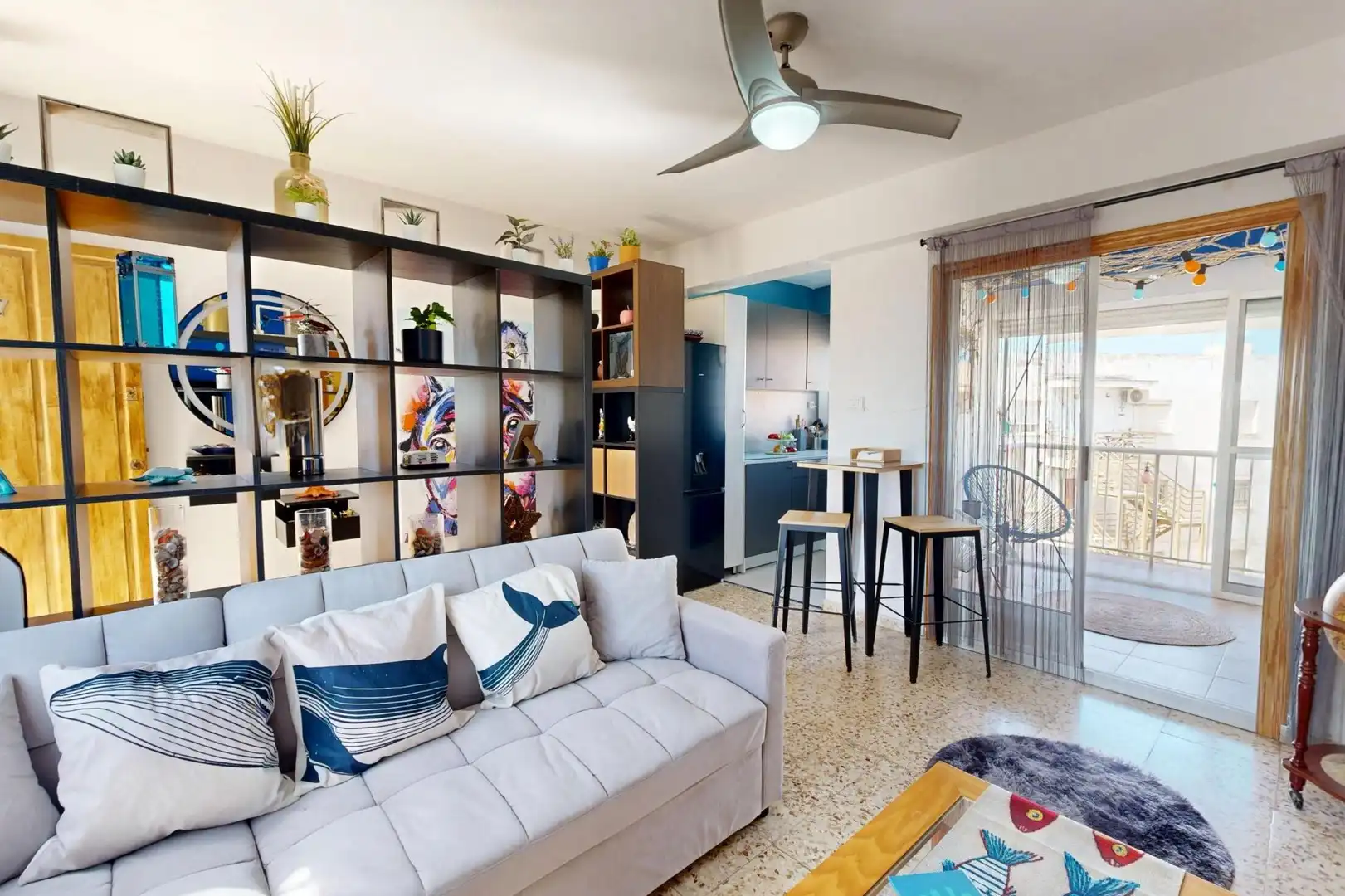 Sala de estar de Apartamento en venta en Cartagena con Aire acondicionado, Terraza y Balcón