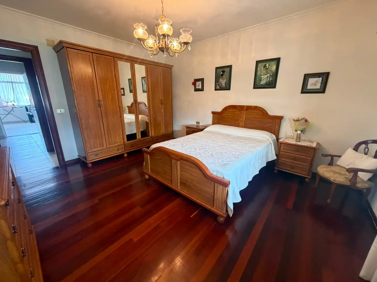 Habitación de Casa adosada en venta en Neda con Terraza y Amueblado