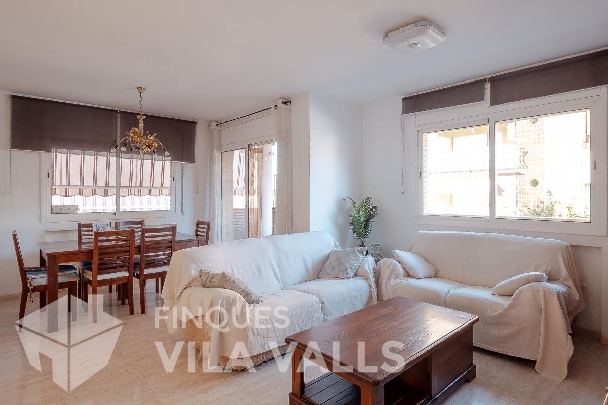 Living room of Flat for sale in Bigues i Riells del Fai  with Heating, Terrace and Storage room