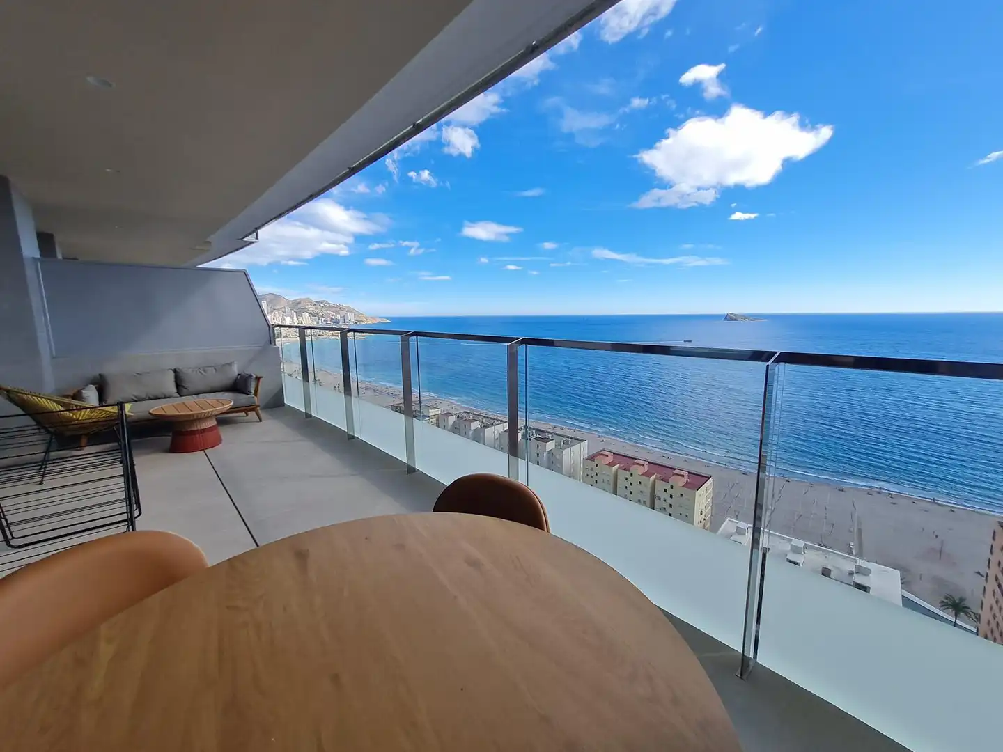 Terraza de Apartamento en venta en Benidorm con Aire acondicionado, Calefacción y Terraza