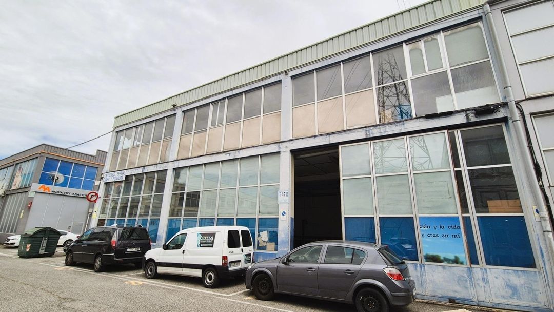 Vista exterior de Nau industrial en venda en Berrioplano / Berriobeiti