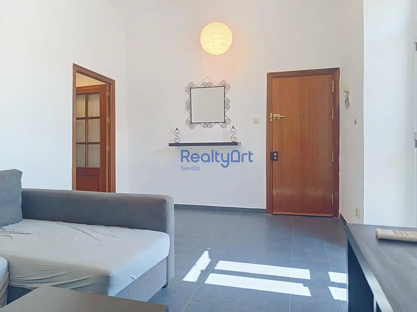 Sala de estar de Piso de alquiler en Sevilla con Aire acondicionado, Terraza y Amueblado