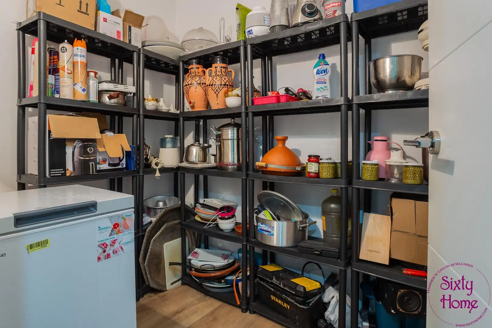 Cocina de Piso en venta en Tauste con Calefacción, Parquet y Amueblado