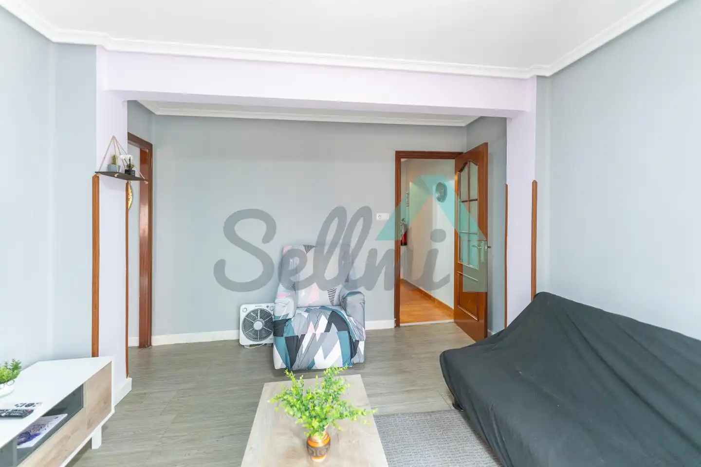 Living room of Flat for rent in Avilés  with Terrace and Furnished