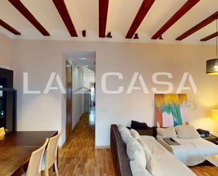 Sala d'estar de Àtic en venda en  Valencia Capital amb Terrassa