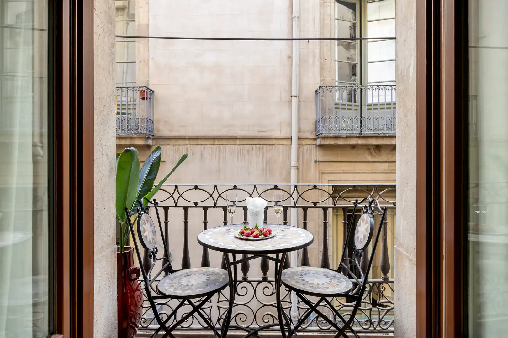 Terrassa de Apartament de lloguer en Barcelona amb Aire condicionat, Calefacció i Parquet