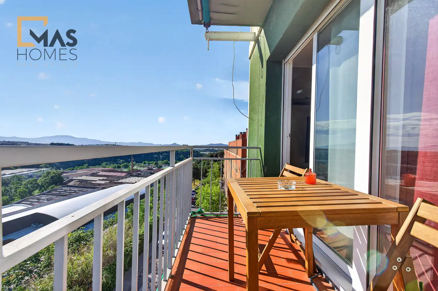 Terrasse von Wohnung zum Verkauf in Sabadell mit Klimaanlage, Heizung und Terrasse