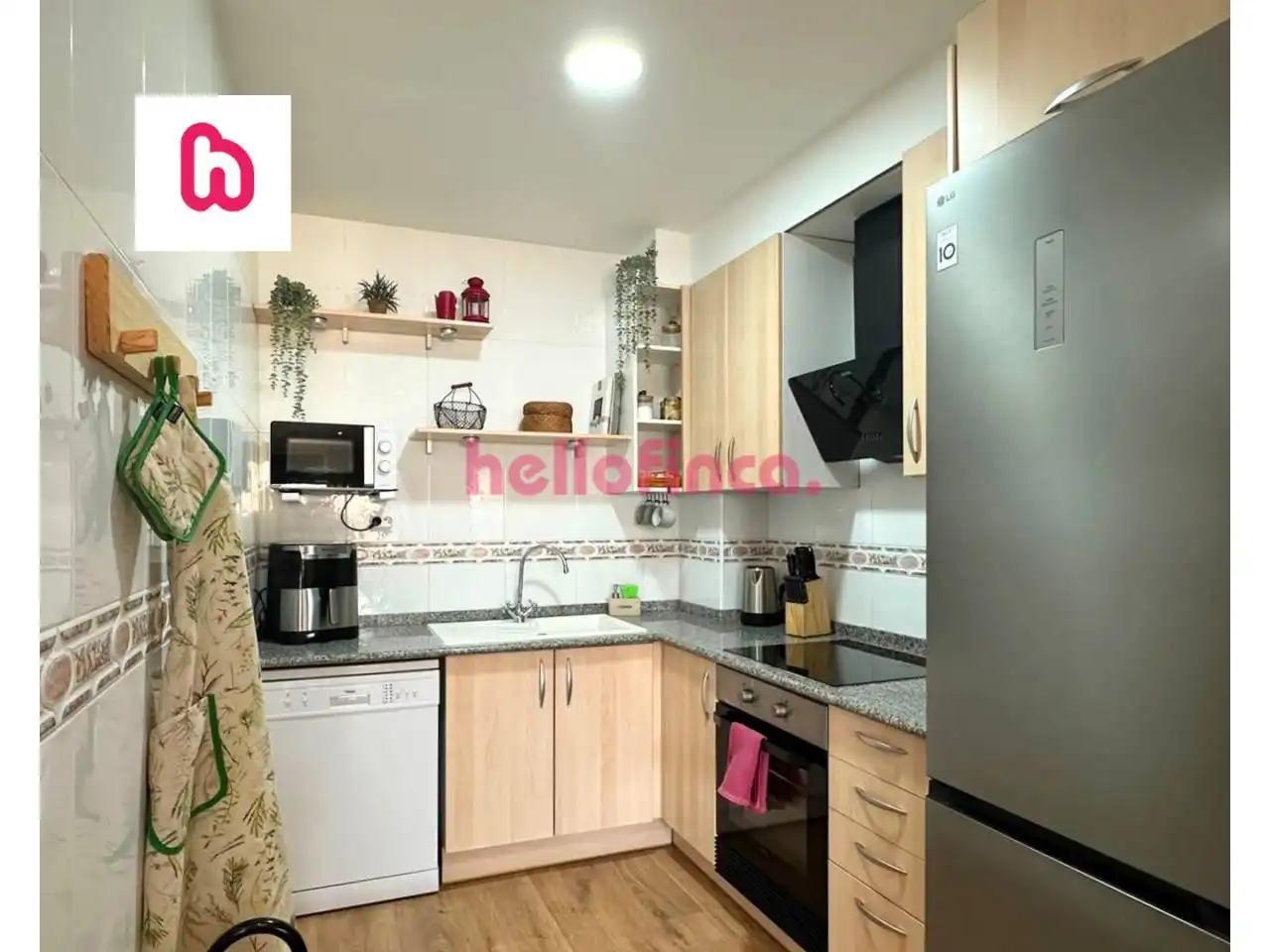 Kitchen of Flat for sale in Sant Celoni  with Air Conditioner, Heating and Parquet flooring
