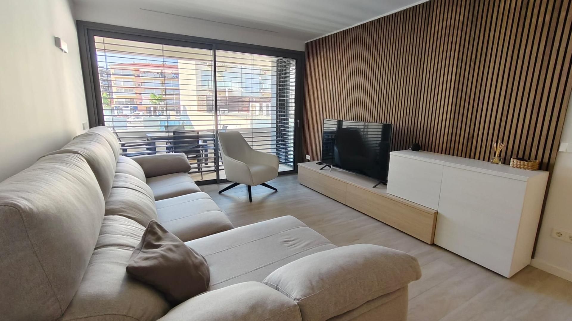 Living room of Apartment to rent in Calonge i Sant Antoni  with Air Conditioner, Heating and Terrace