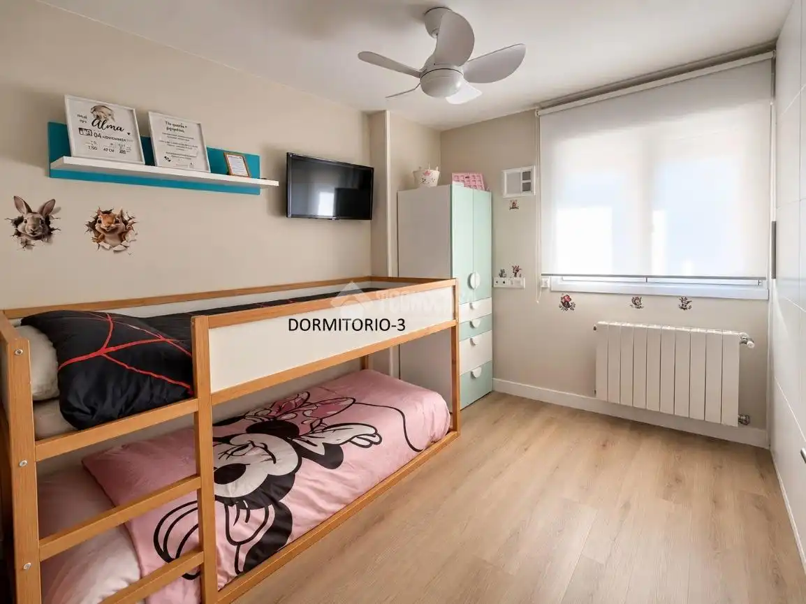 Bedroom of Flat for sale in Leganés  with Air Conditioner, Heating and Terrace