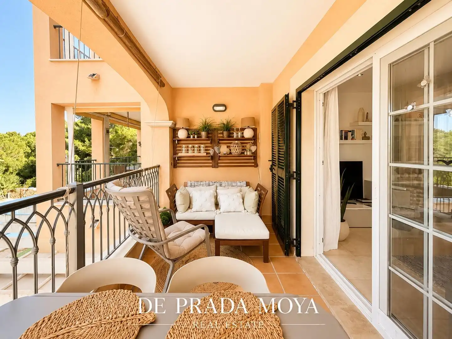Balcony of Flat for sale in Llucmajor  with Air Conditioner, Heating and Private garden