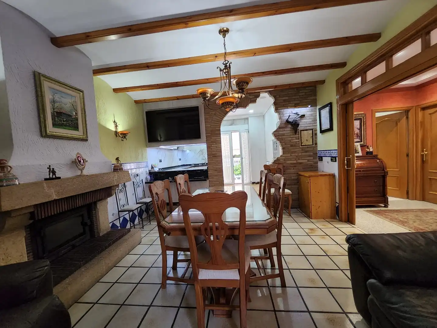 Kitchen of Houses for sale in San Vicente del Raspeig / Sant Vicent del Raspeig  with Storage room, Swimming Pool and Community pool