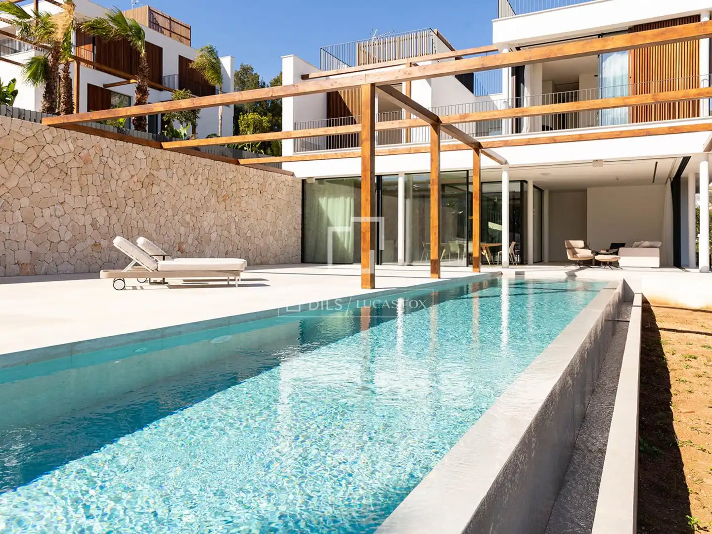 Swimming pool of Houses for sale in Calvià  with Air Conditioner, Private garden and Terrace