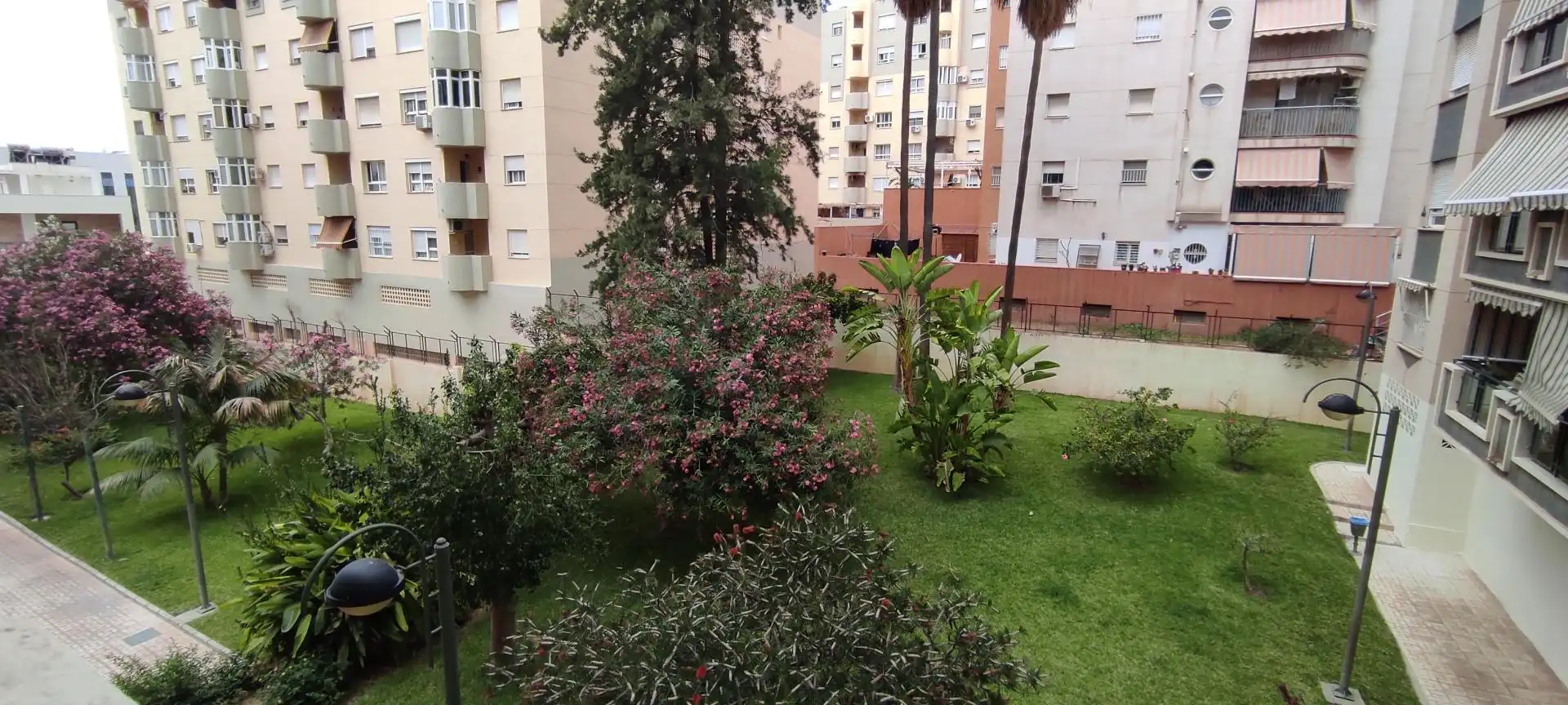Garten von Wohnungen zur Miete in Málaga mit Privatgarten