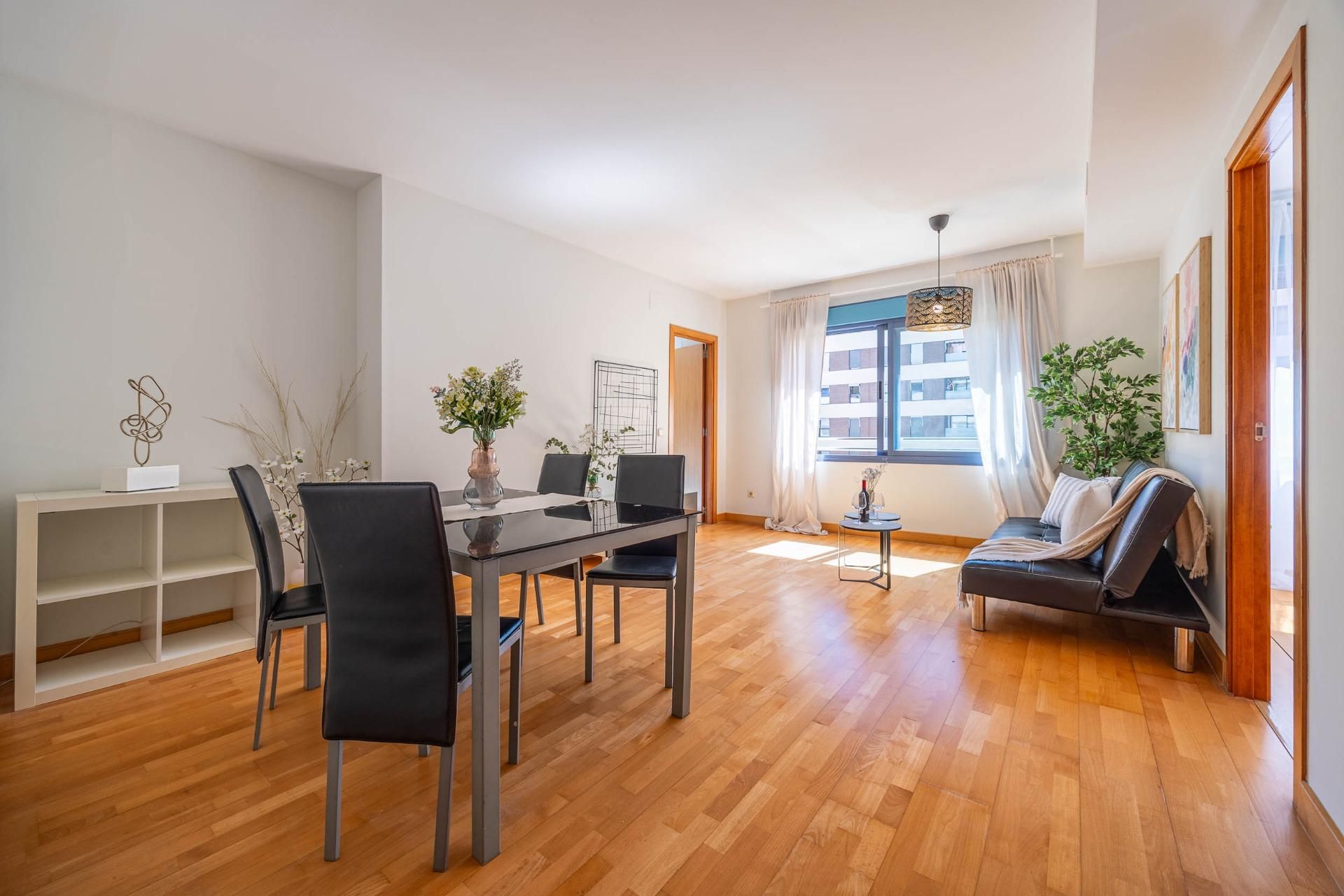 Sala d'estar de Apartament en venda en Málaga Capital amb Aire condicionat