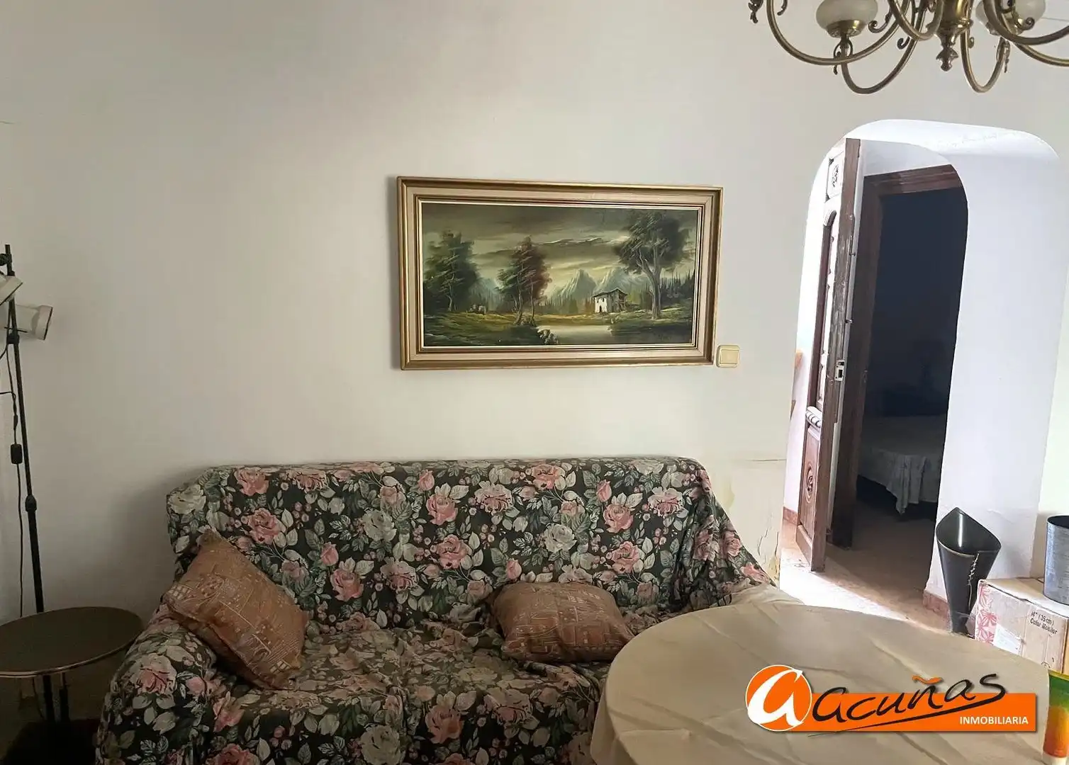 Sala d'estar de Casa adosada en venda en Fuente de Piedra amb Traster