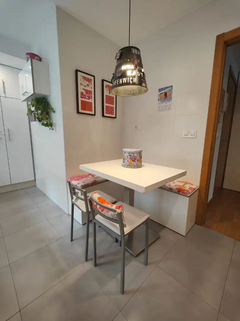 Dining room of Flat for rent in Ames  with Heating, Parquet flooring and Storage room