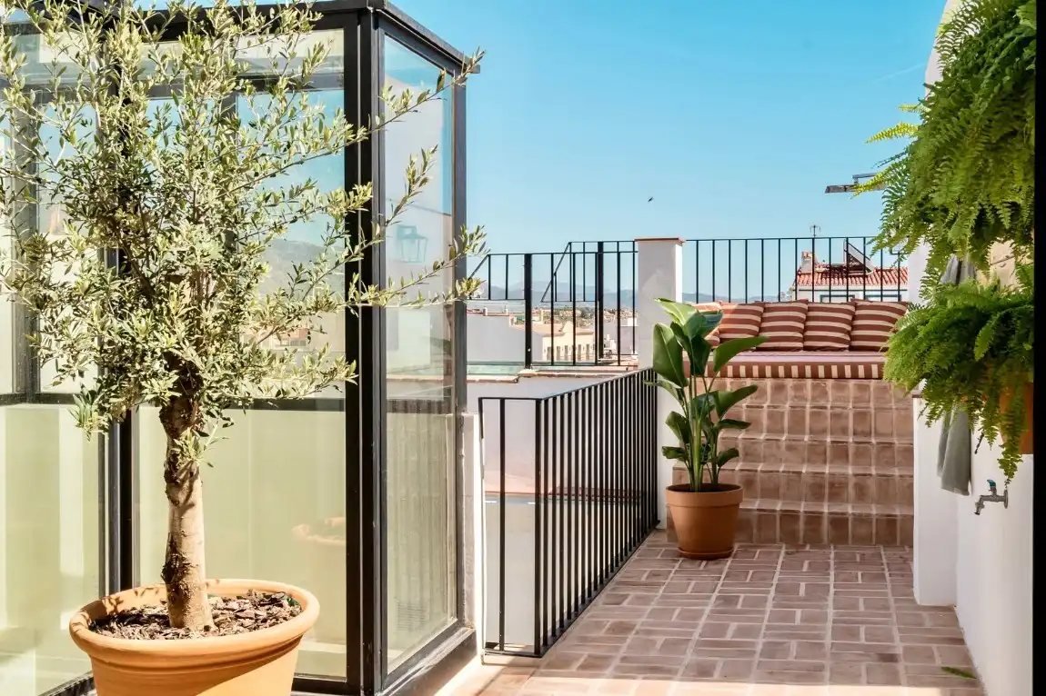 Terraza de Casa adosada en venta en Marbella con Aire acondicionado, Calefacción y Terraza