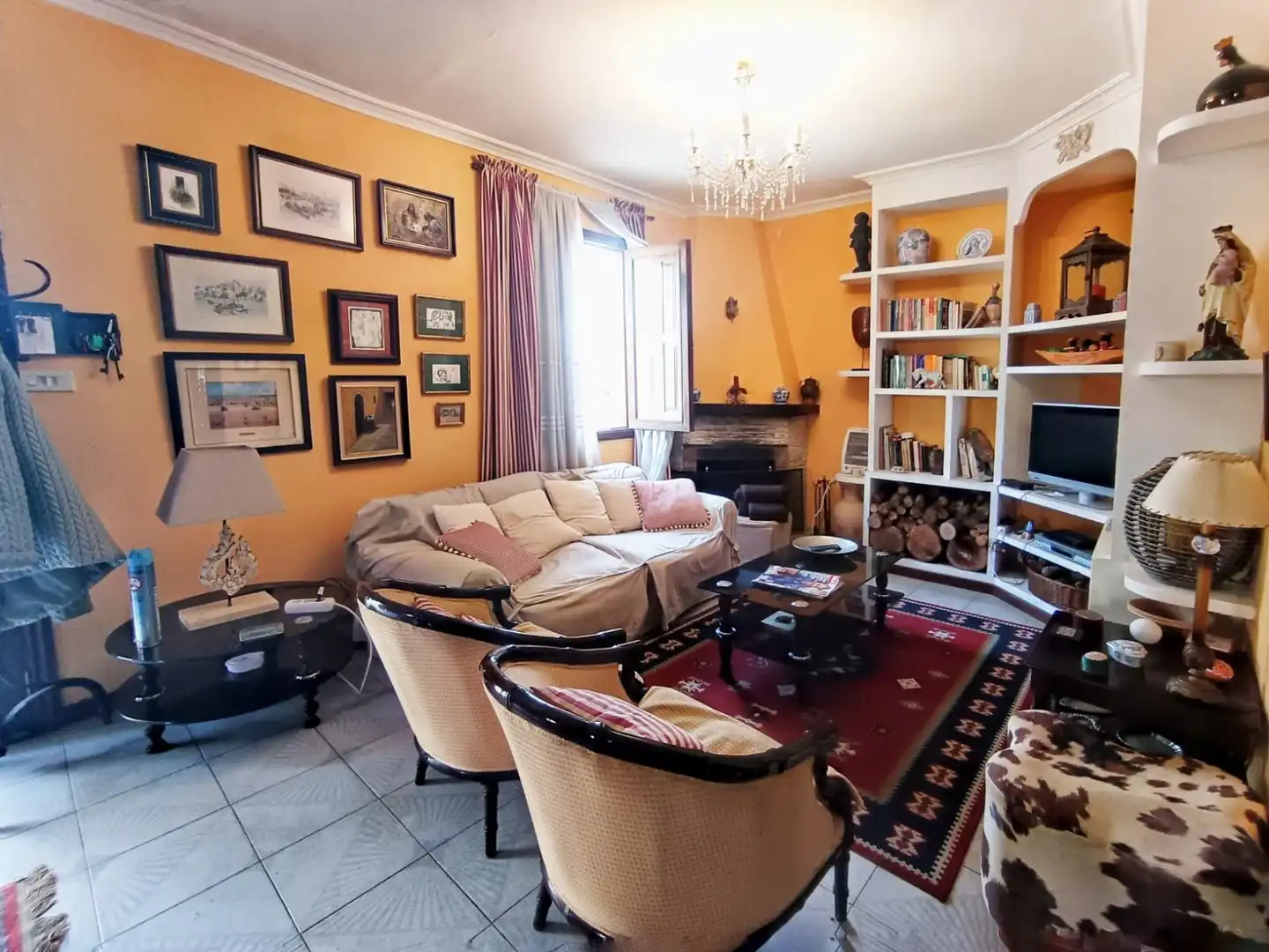 Sala de estar de Casa o chalet en venta en Pontevedra Capital  con Calefacción, Jardín privado y Terraza