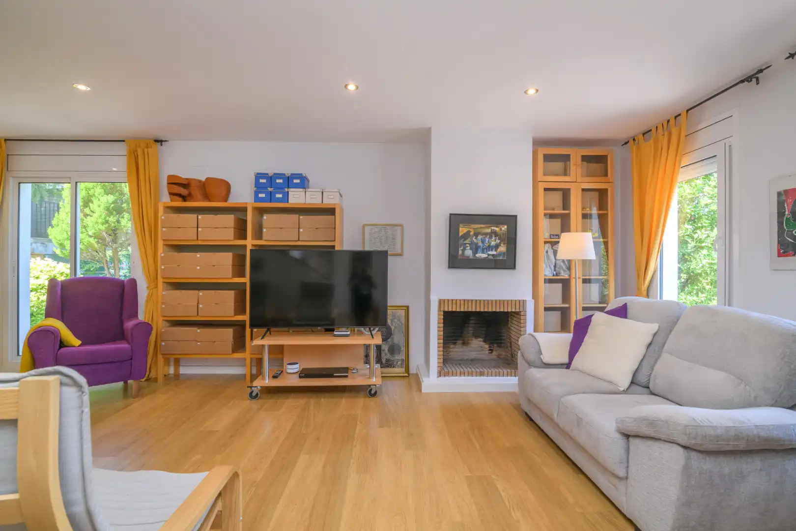Sala d'estar de Casa o xalet en venda en Ullastrell amb Aire condicionat, Calefacció i Jardí privat