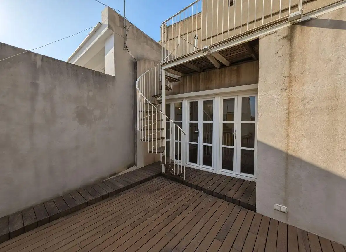 Terrasse von Wohnung zum Verkauf in Valencia mit Heizung, Terrasse und Abstellraum